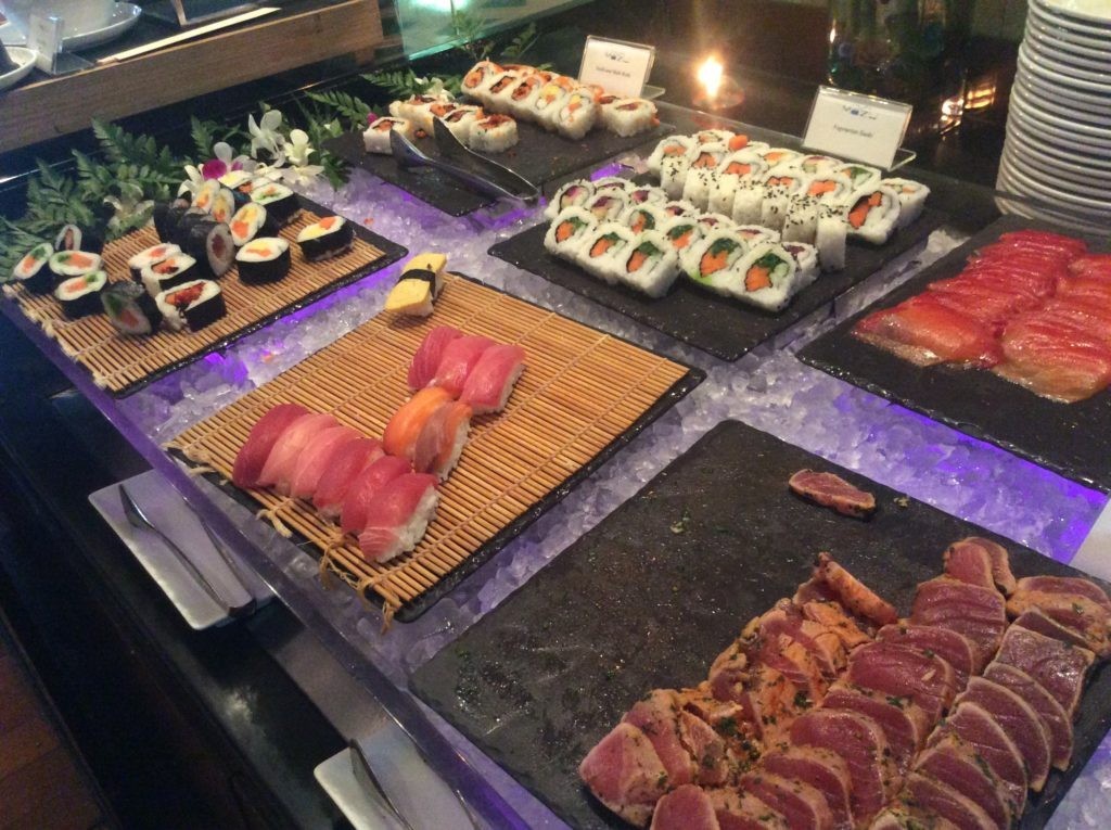 朝食ビュッフェ