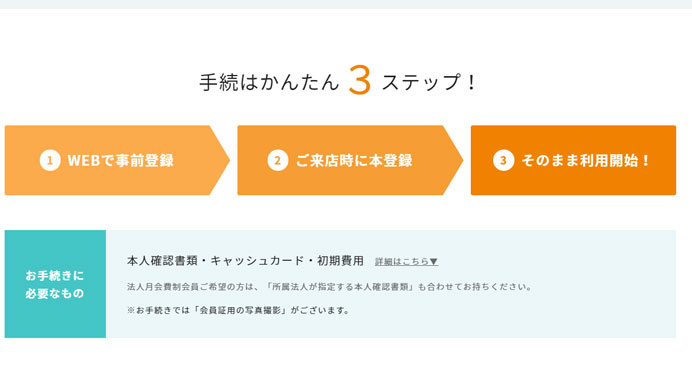 らくらくWeb入会