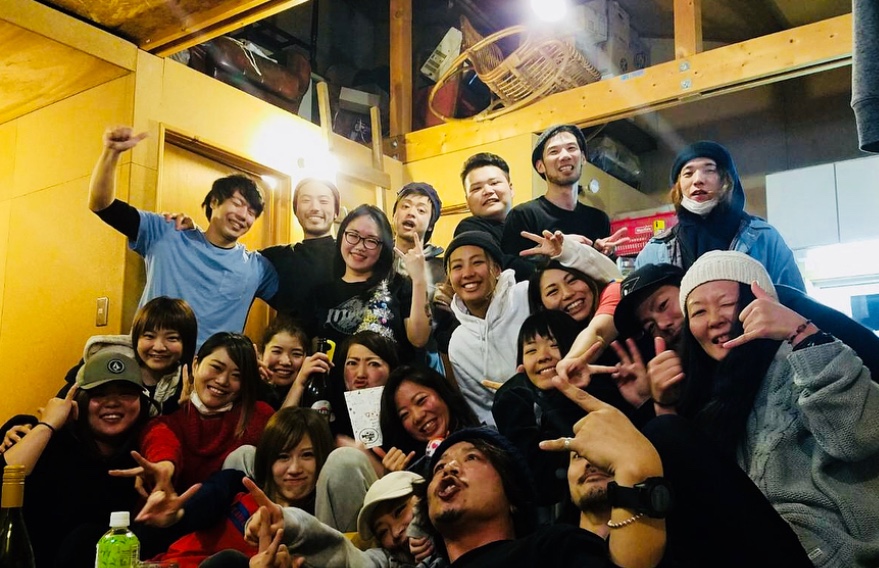 ニセコの職場仲間