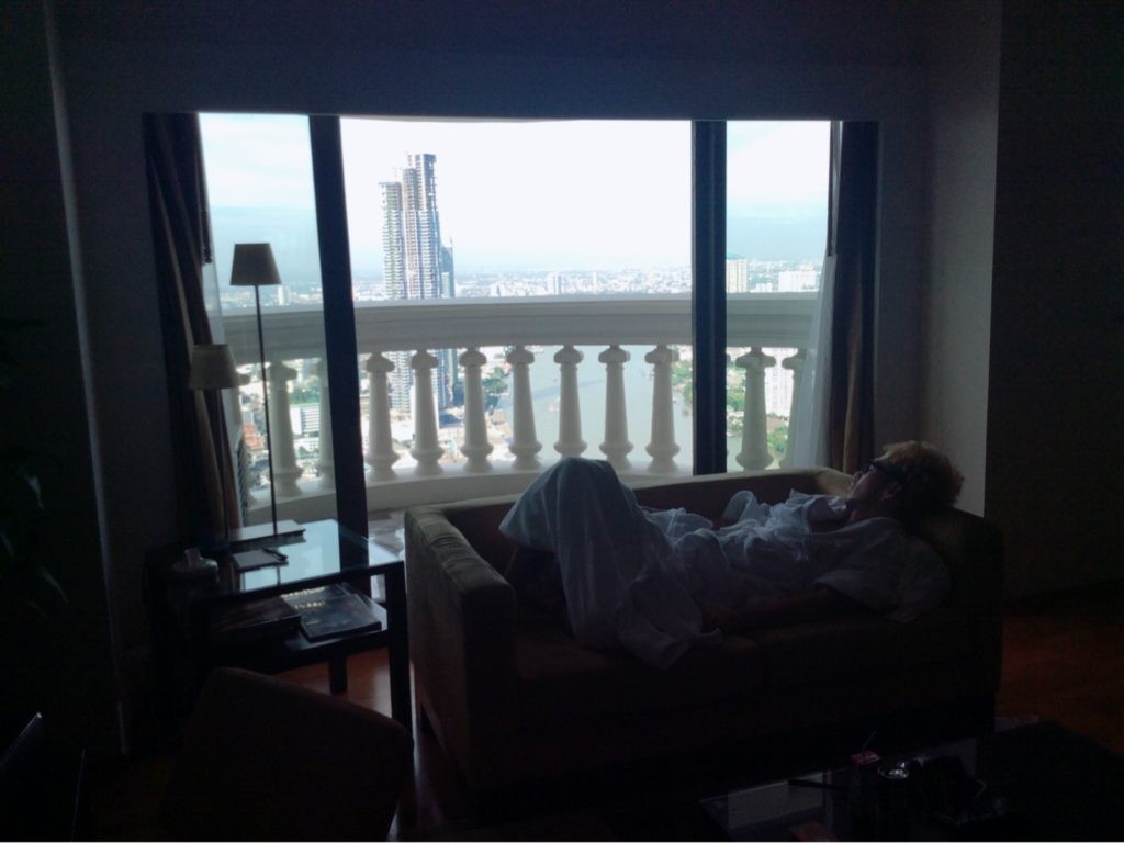 ベランダからの景色