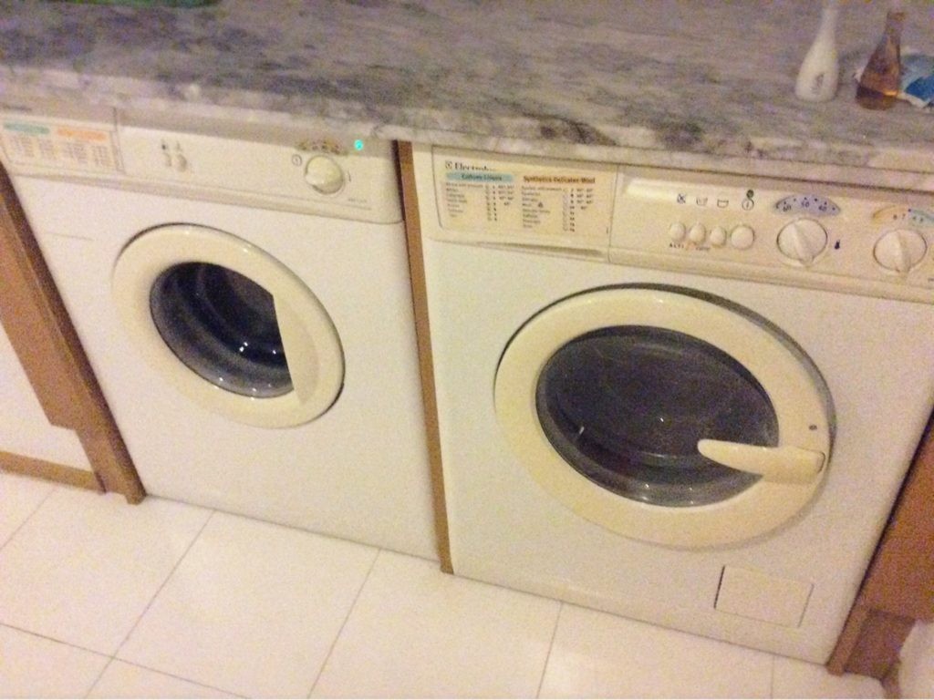 洗濯機と乾燥機