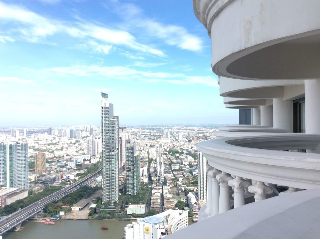 ベランダからの景色