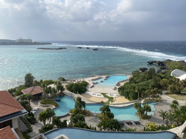 ラグーン窓からの景色