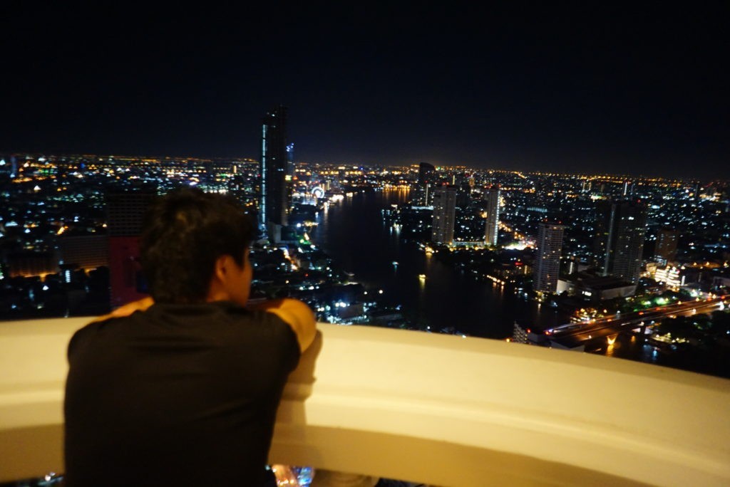 ベランダからの景色