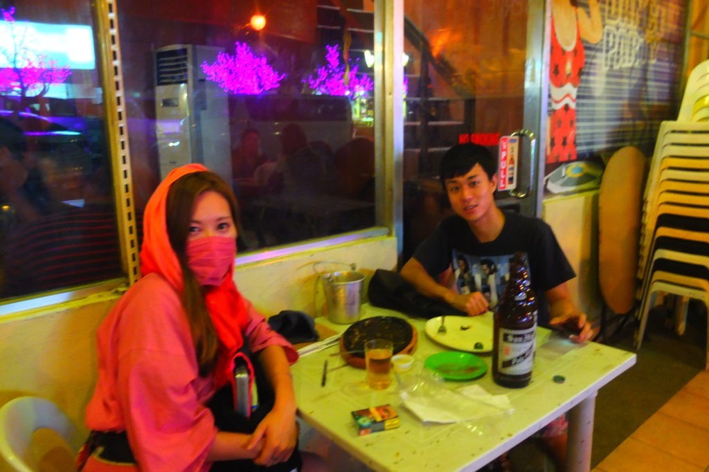 セブ島にてツーショット