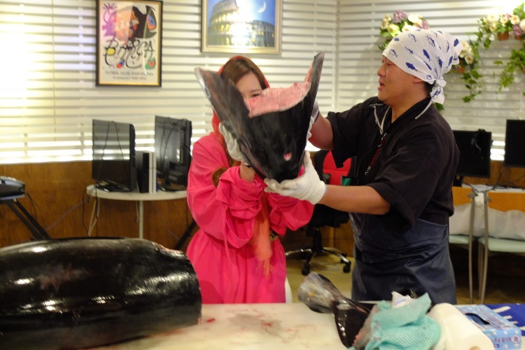 マグロと女忍者