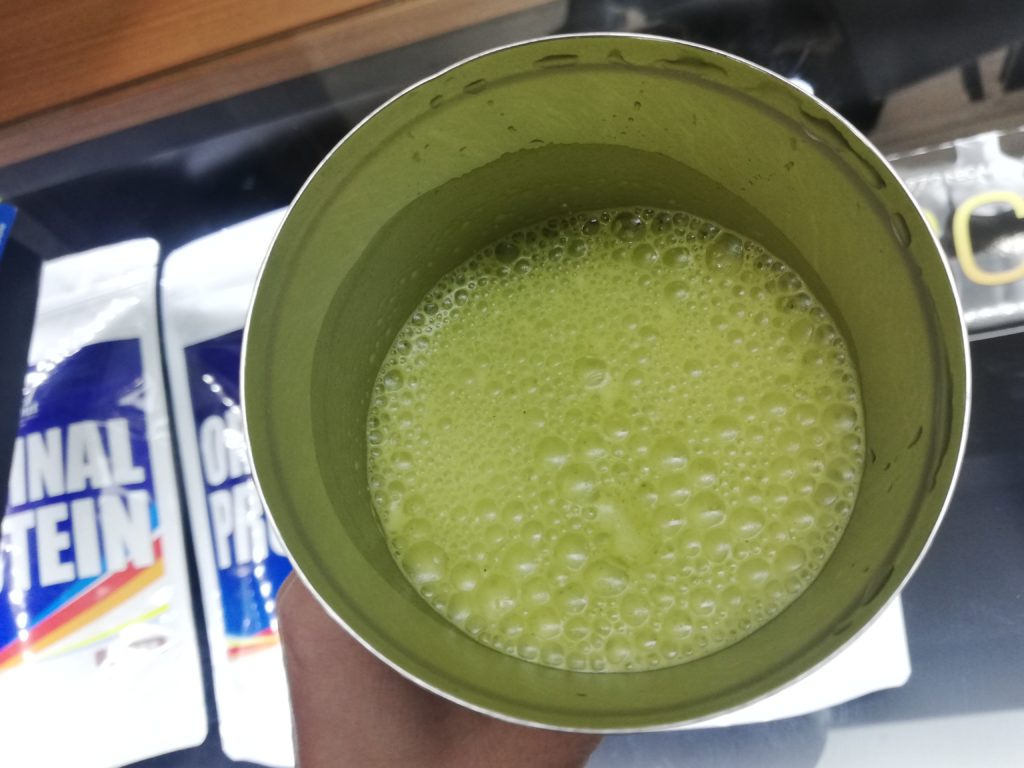 プロテイン抹茶味