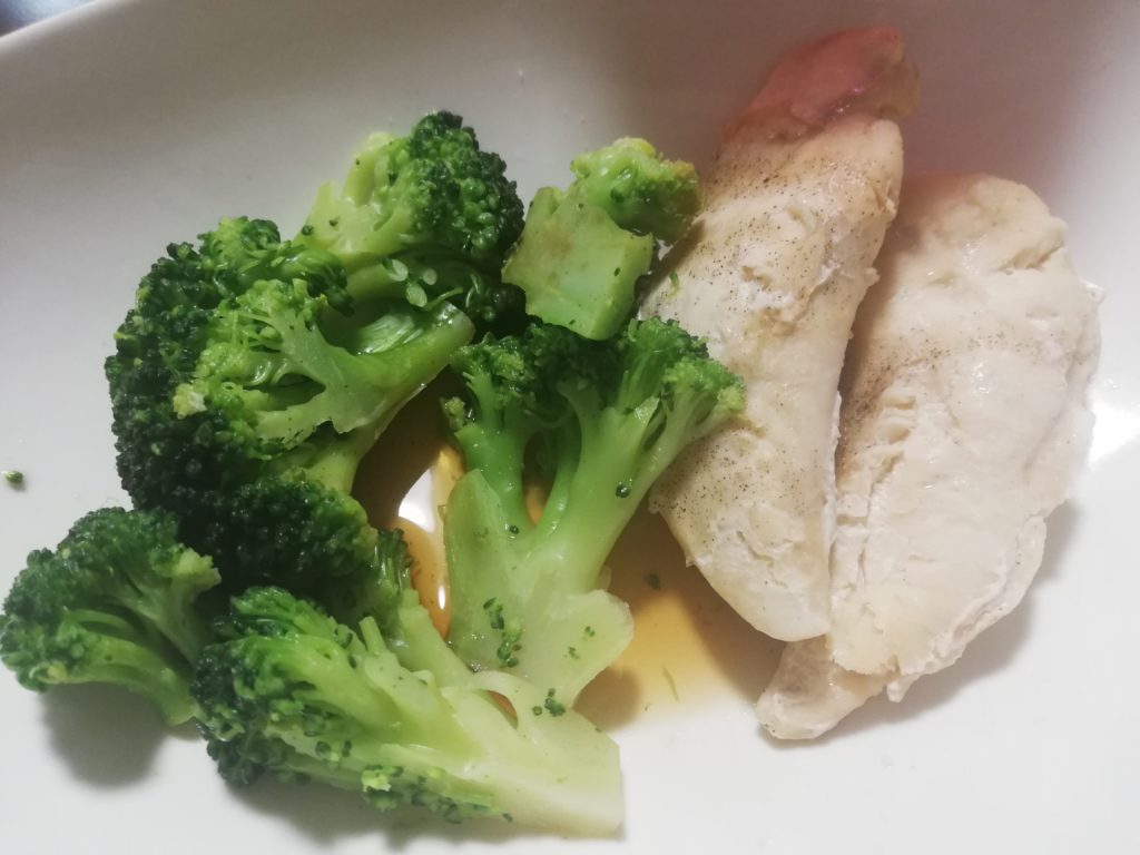 ささみブロッコリー