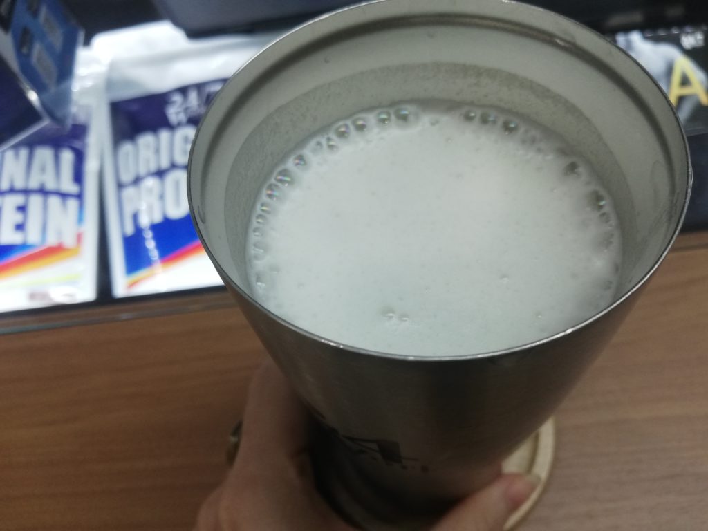 プロテインバニラ風味