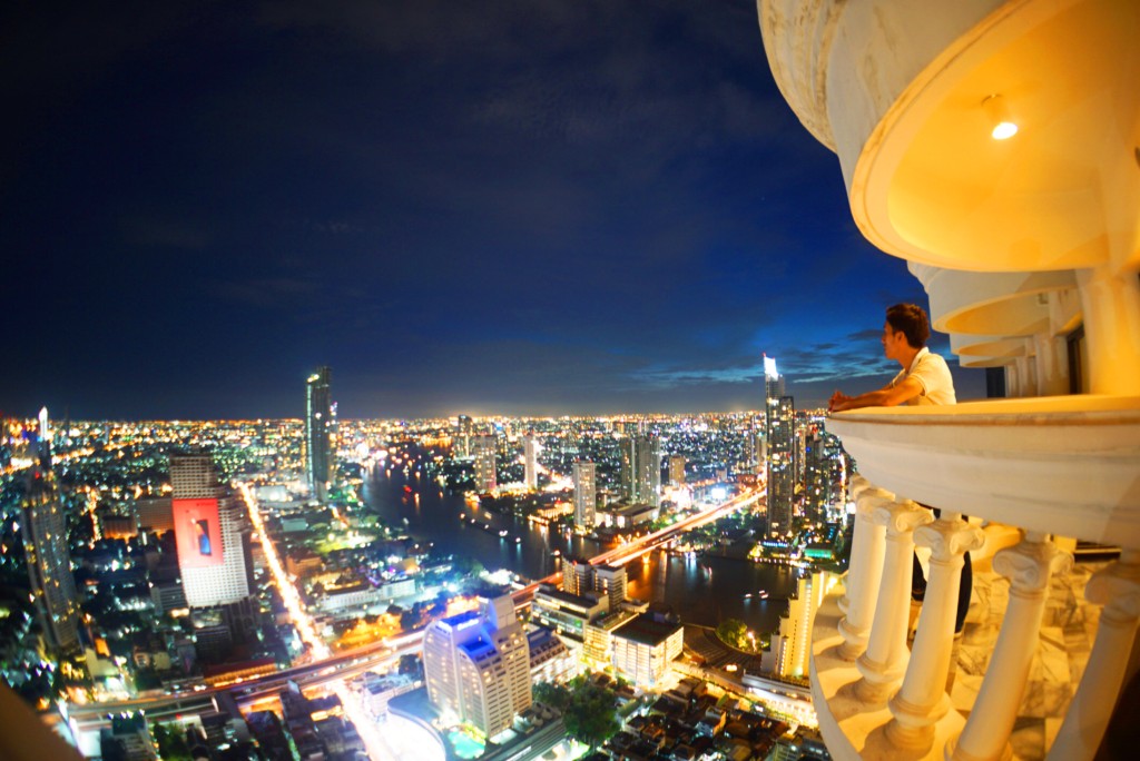 バルコニー景色